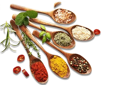 raw masala spoons